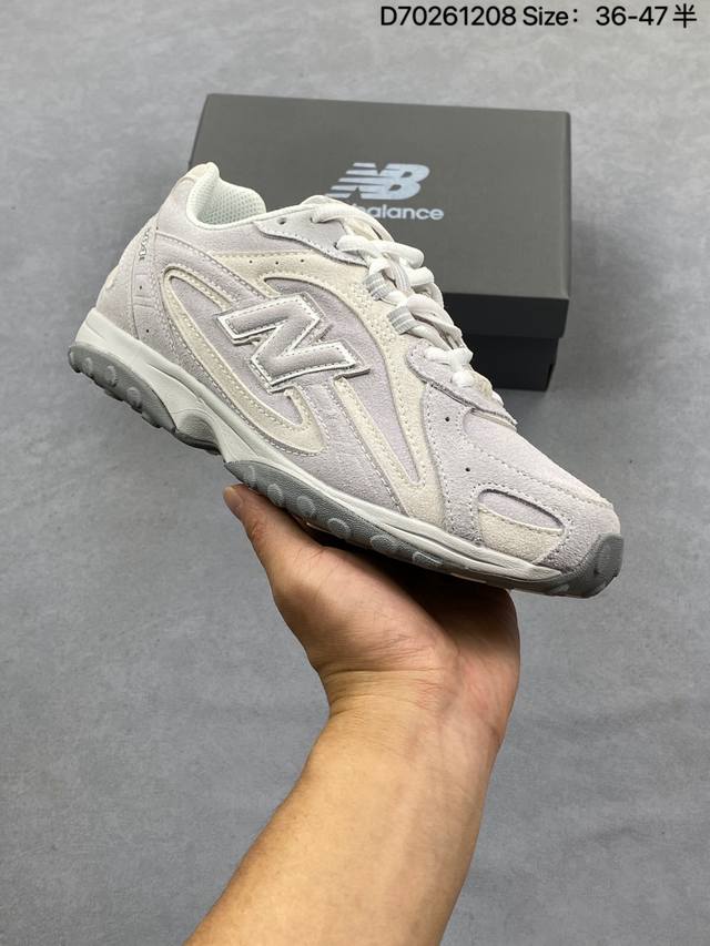 New Balance 新百伦204 系列 复古休闲运动百搭老爹跑步鞋 #采用猪巴革组合网织鞋面材质 #3层组合底模精密开发 #中底嵌入碳板缓震及后跟嵌入Tpu