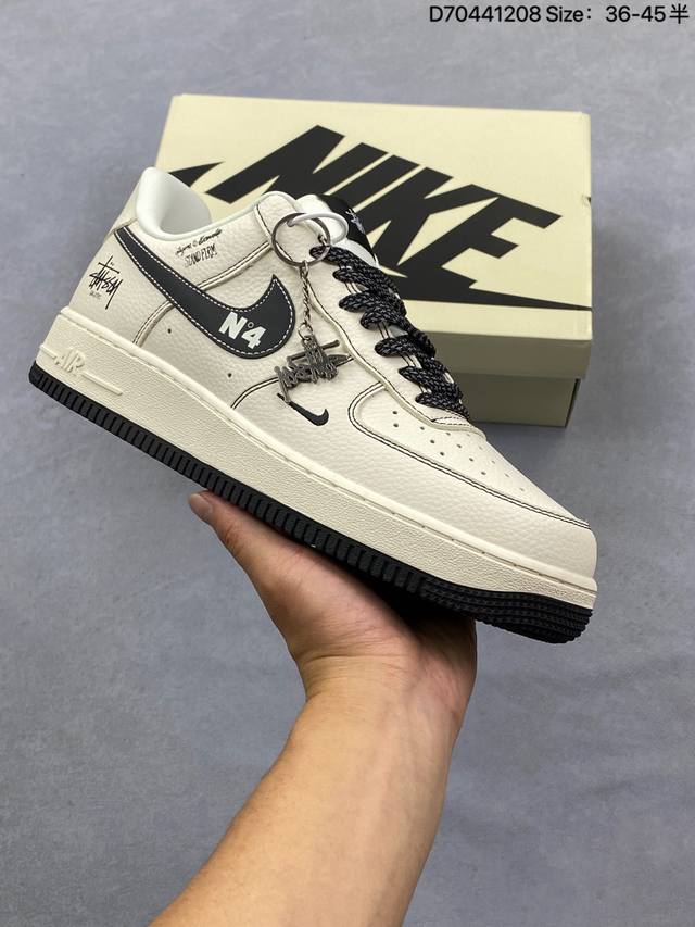 公司级Nike Air Force 1‘07 Lv8 原楦头原纸板 打造纯正低帮空军版型 专注外贸渠道 全掌内置蜂窝气垫 原盒配件 原厂中底钢印、拉帮完美 货号