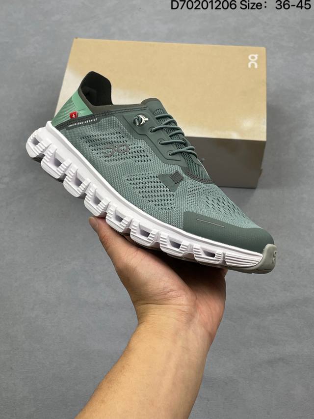 On 昂跑 Cloudzone Moon 柔软舒适防滑耐磨 低帮 休闲跑步鞋 新款跑鞋以专业运动人体跑步工程学为设计核心 让跑者毫不费力地尽情畅跑 兼顾舒适和透