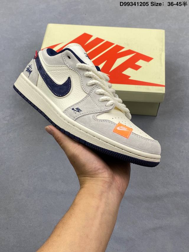 耐克 乔丹Air Jordan 1 Low Aj1 乔1 乔丹1代Aj1 解构绑带 双鞋带 低帮复古文化休闲运动篮球鞋。该鞋款从 1985 年元年款汲取设计灵感