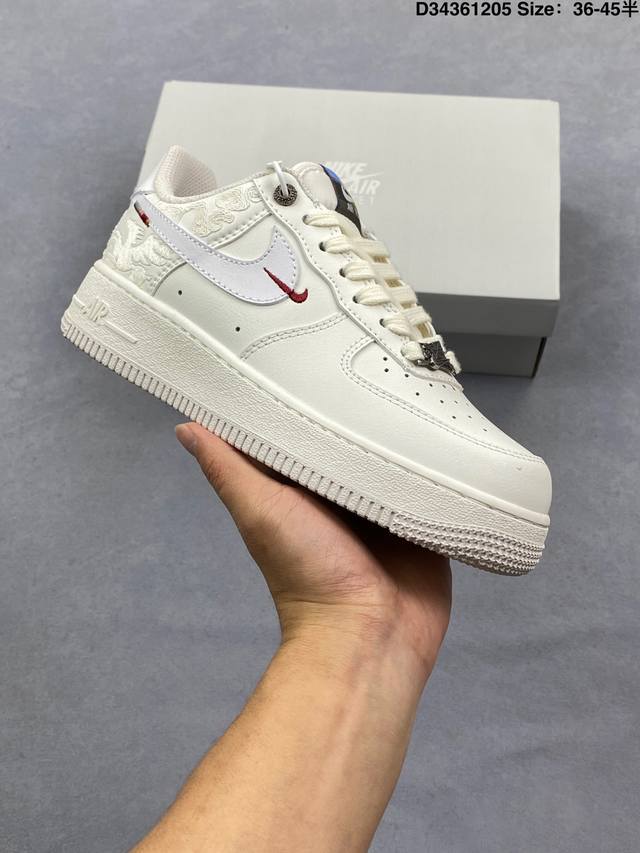 Nike Air Force 1‘07 Lv8 原楦头原纸板 打造纯正低帮空军版型 专注外贸渠道 全掌内置蜂窝气垫 原盒配件 原厂中底钢印、拉帮完美 货号:Iq