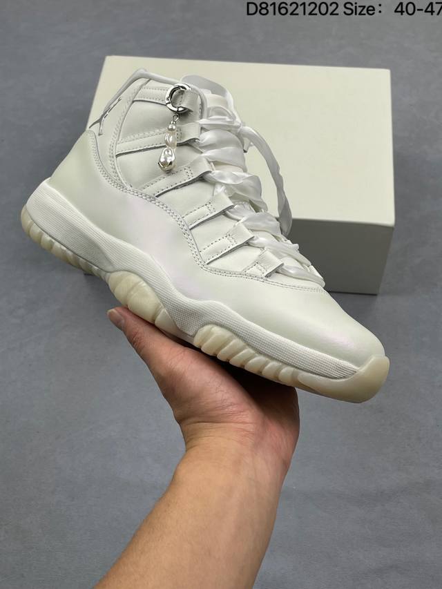 公司级Nike Air Jordan 11 Retro Concord Aj11代 康扣 迈克尔 乔丹高帮运动文化篮球鞋 升级原楦原纸版数据开发版型 采用漆皮镀