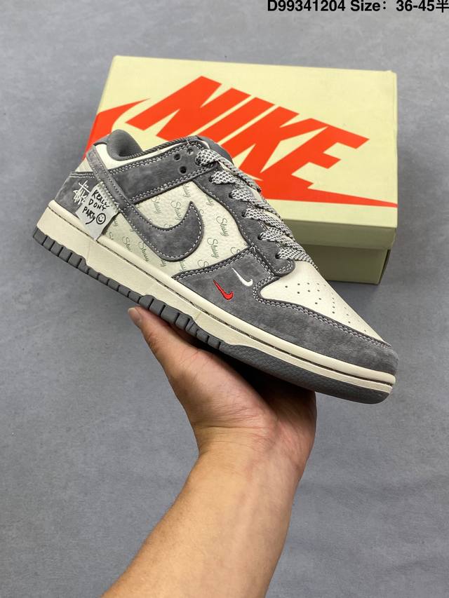 Dunk Low 北面 X Cdg 三方联名 周年高端定制 低帮休闲板鞋 #定制鞋盒 大厂纯原品质出货 超高清洁度 皮料切割干净无任何毛边 细节完美 货号：Dm