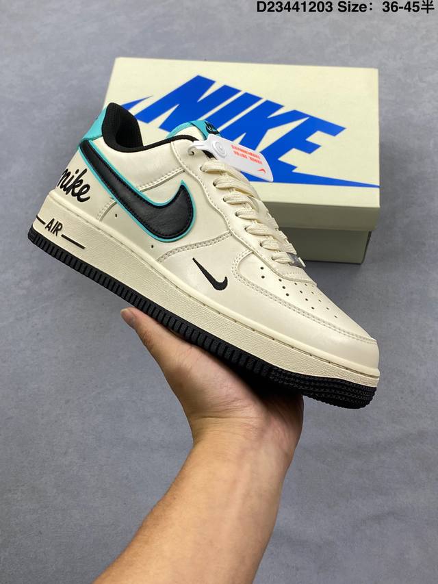 Nike Air Force1 07 Low 北面联名 定制空军 #原楦头原纸板 打造纯正空军版型 #专注外贸渠道 全掌内置蜂窝气垫 #原盒配件 原厂中底钢印、