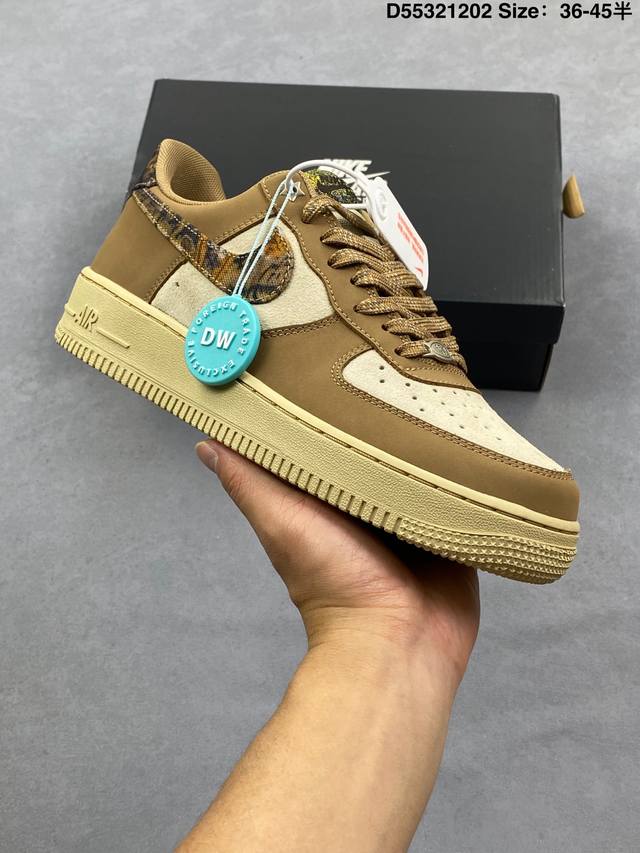 Nike Air Force 1‘07 原楦头原纸板 打造纯正低帮空军版型 专注外贸渠道 全掌内置蜂窝气垫 原盒配件 原厂中底钢印、拉帮完美 货号:Io9803