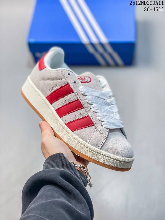 L#Ad Originals Campus 00S 学院系列面包风经典复古低帮百搭休闲运动板鞋 货号：Hq8708 尺码：36-45带半码 编码：105918