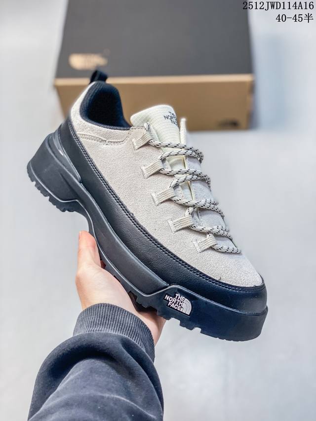 公司级北面The North Face Glenclyffe Low 舒适耐用防滑支撑 低帮 休闲跑步鞋 鞋底采用Vibram黄金大底 专门为鞋底设计的橡胶以出
