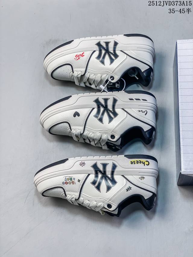 公司级Mlb Ny 印花网红老爹鞋板鞋 涂鸦恶作剧Diy 内增高6Cm 原厂原档案数据开发 进口纳米材质 原厂全套手提袋 原盒雷射防伪标包装 12Jvd373A