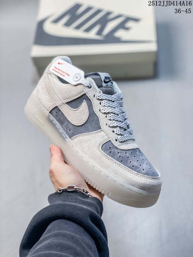 耐克 Nike Air Force 1 '07 Low 空军一号含气垫 低帮 小白鞋 百搭厚底增高休闲运动板鞋。 12Jjd414A16