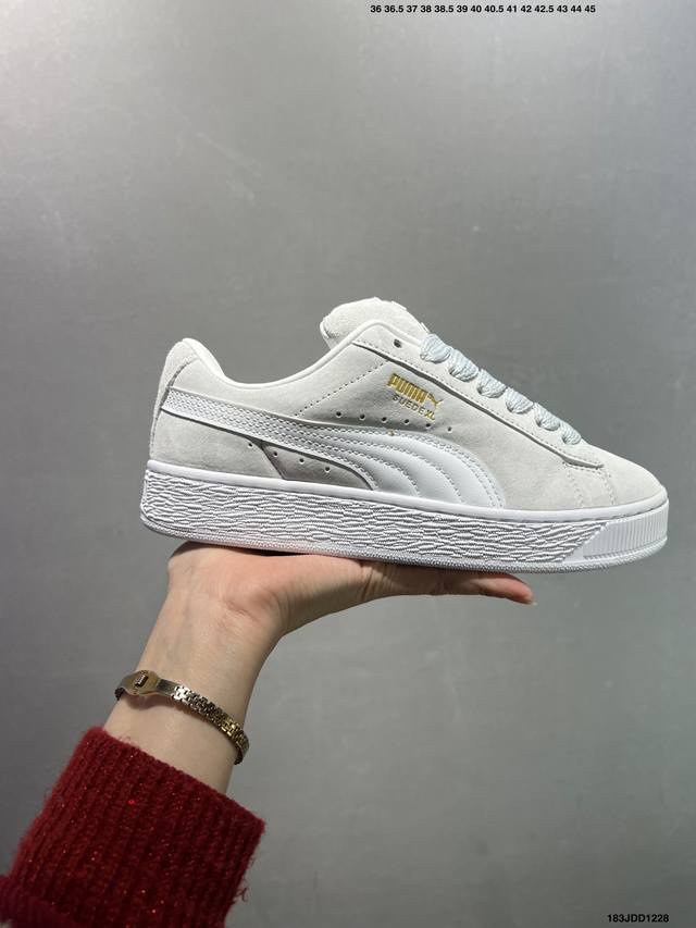 puma Suede Xl复古单品 彪马 防滑耐磨低帮德训板鞋 货号:395205 17 尺码:36 37 37.5 38 38.5 39 40 40.5 41