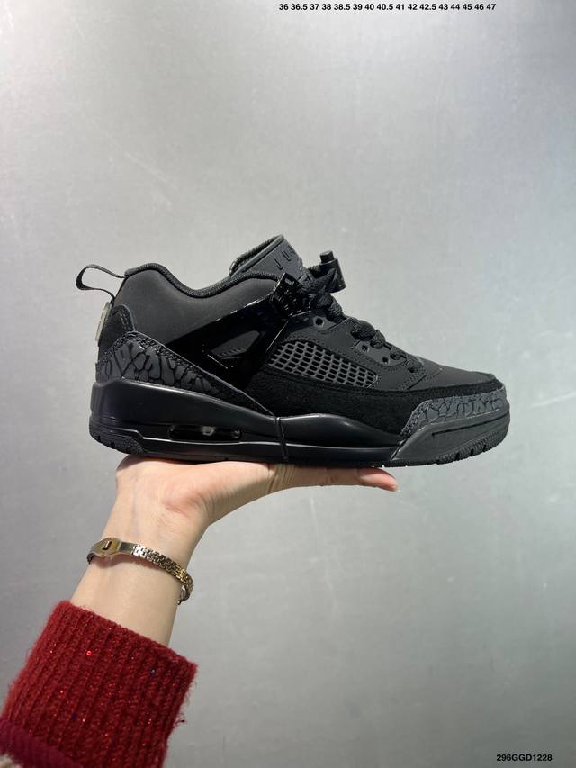 公司级Air Jordan Spizike Low “Year Of The Dragon” 防滑耐磨 低帮元素 外贸特供渠道批次 新配色不断更新开发 原装纸板