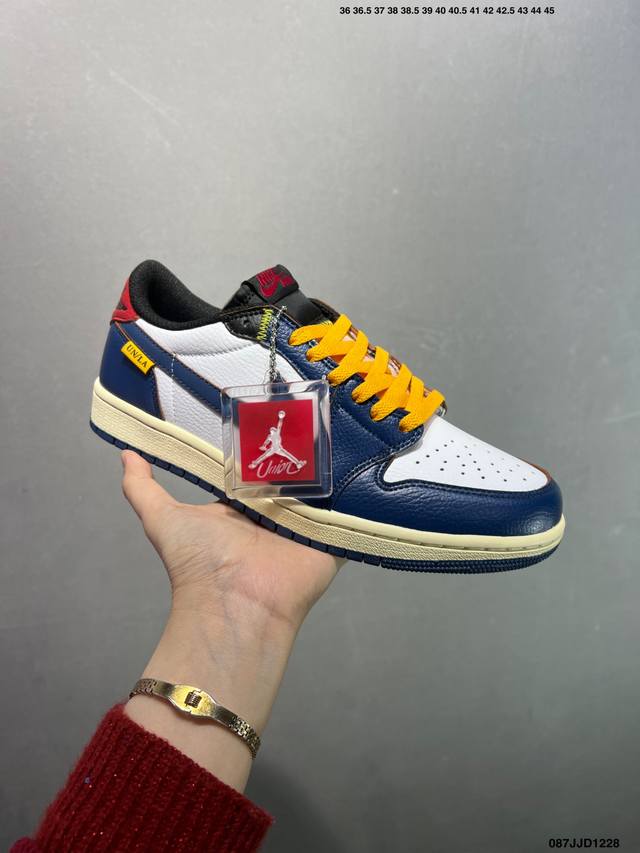 特价Fragment Design X Union X Jordan Air Jordan 1 Retro High Og Nrg 三方联名款 牛皮 舒适 防滑