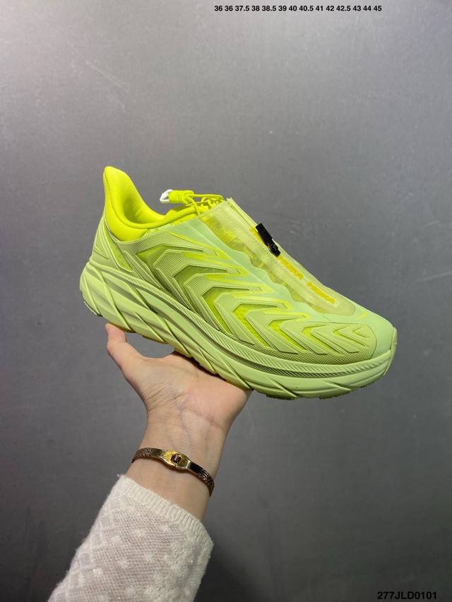 公司级Hoka One One project Transport 舒适 防滑耐磨 低帮 生活休闲鞋 货号:1127924 尺码:36 36.5 37.5 38