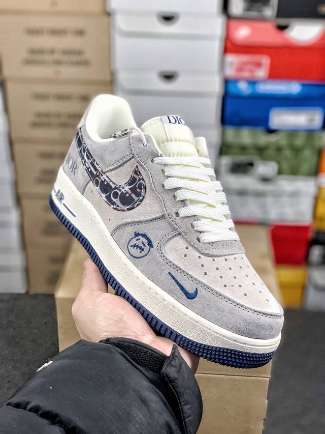 福利特价 #公司级福利 市面原价310版本 Nk Air Force 1’07 定制配色 联名款 空军一号经典低帮休闲百搭板鞋 公司级版本 定制鞋盒 大厂流水作