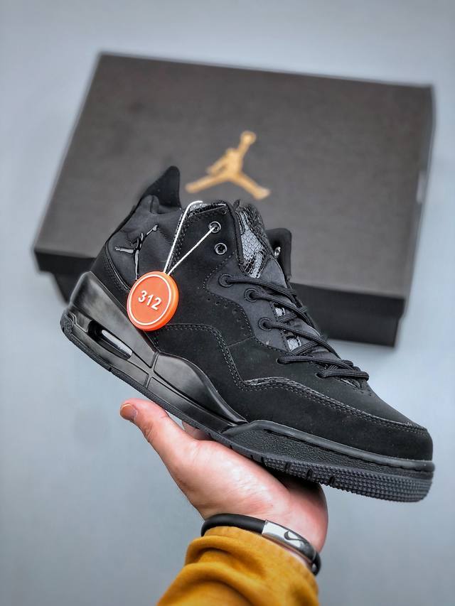 Nike Air Jordan Courtside 23 Concord 乔丹Aj23代简版中帮复古休闲运动文化篮球鞋采用翻毛皮组合牛津布鞋面材质内嵌缜密定位拉