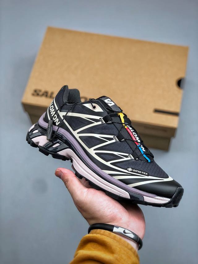 J版 Salomon Xt-6 Gtx 萨洛蒙潮流越野机能户外功能鞋 478614 23 原版开发 纯原外贸平台特供订单 全套原纸板楦头开发 原厂特供网布配套加