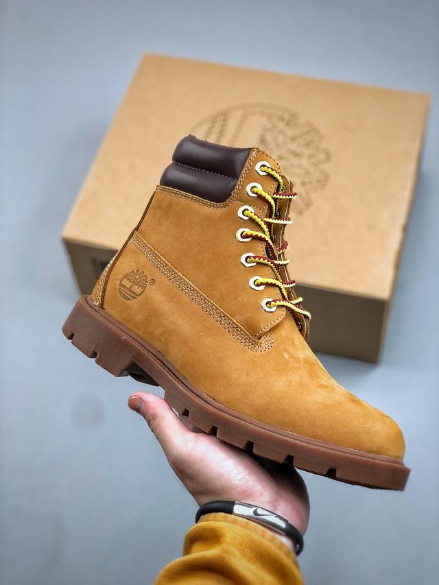 莞产纯原 Ice Studios X Timberland添柏岚天伯伦 6-Inch 户外麂皮靴 男款 真标裁片级 原盒配件 东莞外贸代工品质 原厂宝元注射机