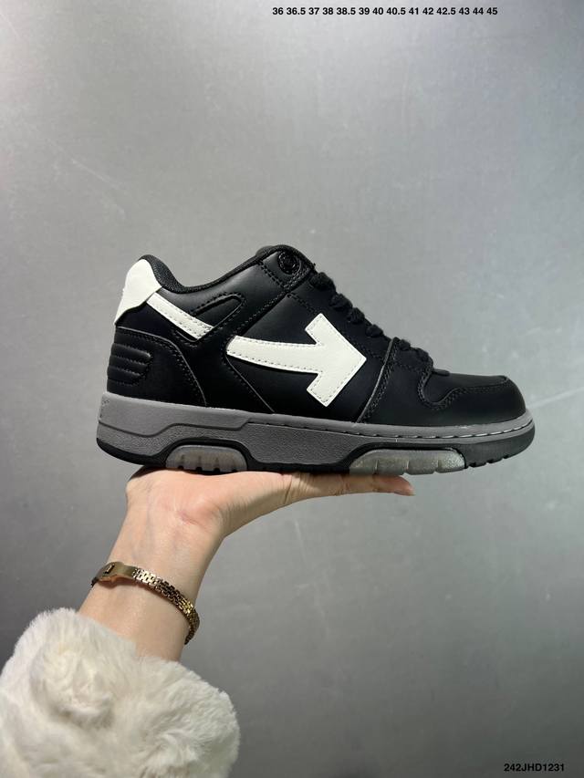 Off-White 新款圆头系带低帮运动小白鞋跑步鞋多色拼色运动休闲鞋 尺码:36-45 Ld:242Jhd1231