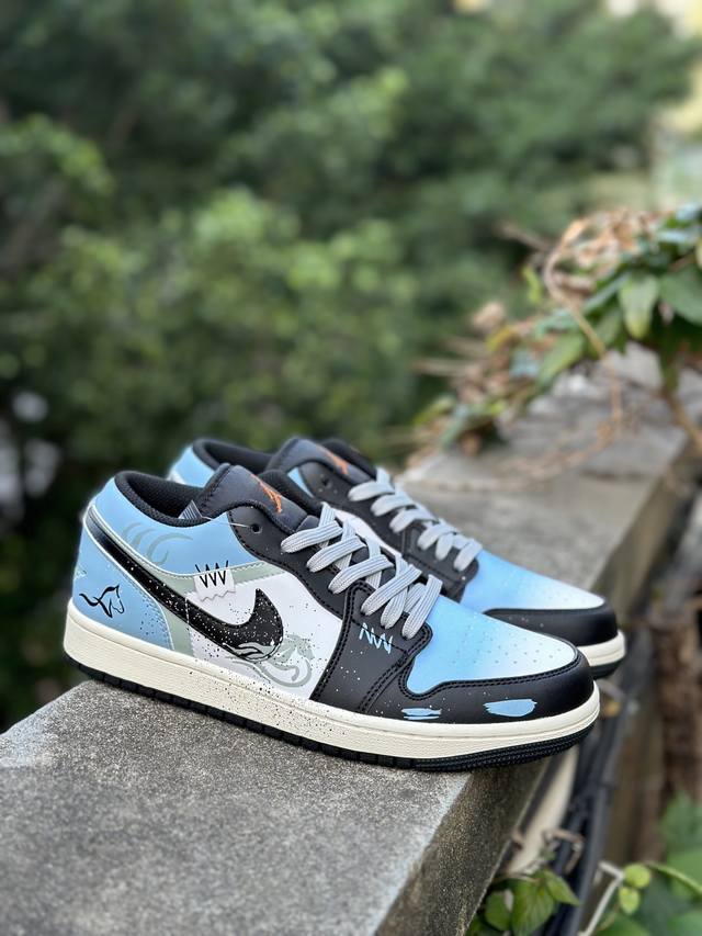 马年系列 Nike Air Jordan1 Low Aj低帮乔丹一代低帮经典复古文化休闲运动篮球鞋原鞋开模 拒绝公底 购置原厂同步原材料 都有细节还原98%原汁