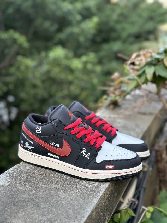 马年系列 Nike Air Jordan1 Low Aj低帮乔丹一代低帮经典复古文化休闲运动篮球鞋原鞋开模 拒绝公底 购置原厂同步原材料 都有细节还原98%原汁