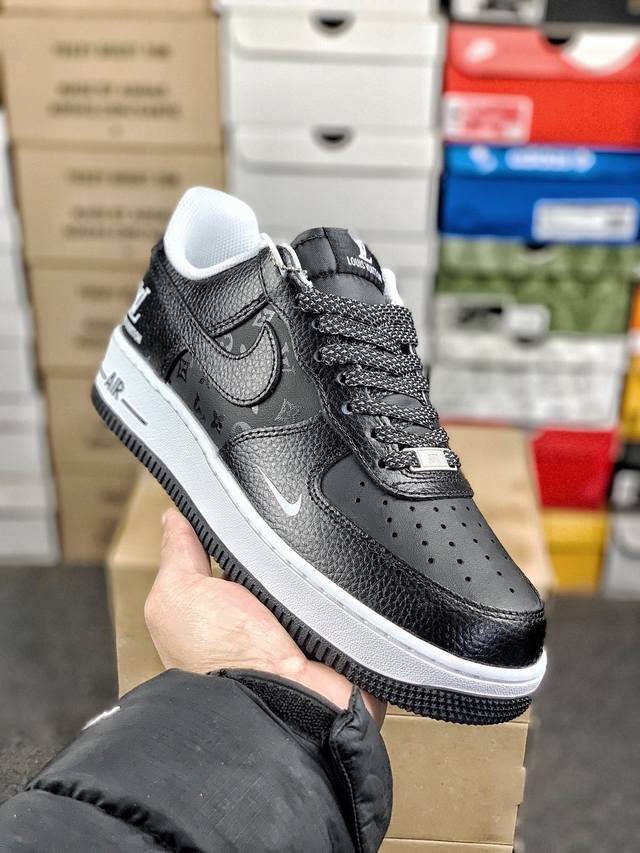 福利特价 #公司级福利 市面原价310版本 Nk Air Force 1’07 定制配色 联名款 空军一号经典低帮休闲百搭板鞋 公司级版本 定制鞋盒 大厂流水作