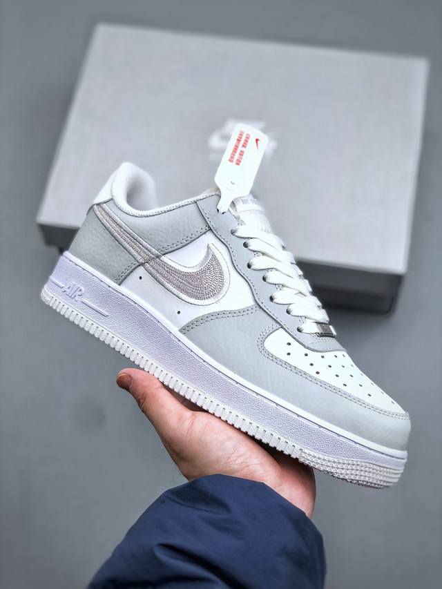 福利款 Nike Air Force 1 Low 空军一号低帮休闲板鞋 Ib6842 100 #原楦头原纸板 原装鞋盒 定制五金配件 内置全掌气垫 原厂鞋底 尺
