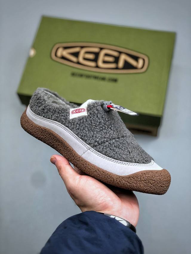 中山原单货 极力推荐版本 Keen 科恩 Howser 3 Slide 爆款小羊蹄上线了 原创版型 简约外形时尚可户内户外任意穿梭 弹力鞋带锁定系统方便穿脱 橡