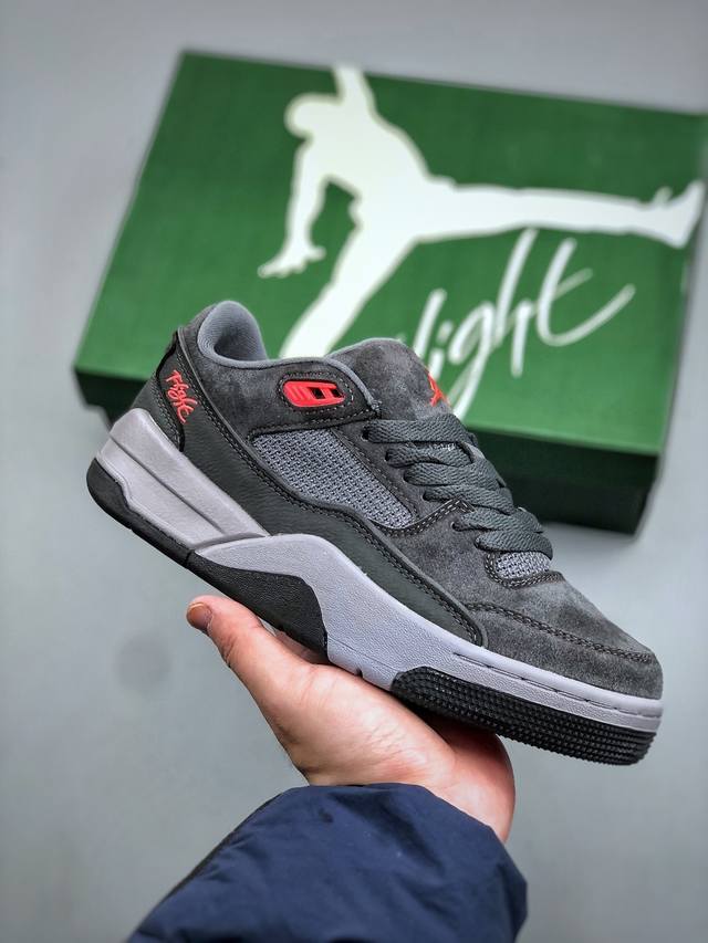 Nike Jordan Flight Court Sp 搭防滑耐磨 低帮 耐克复古篮球鞋 货号：Hf3255 003尺码：36-47 半