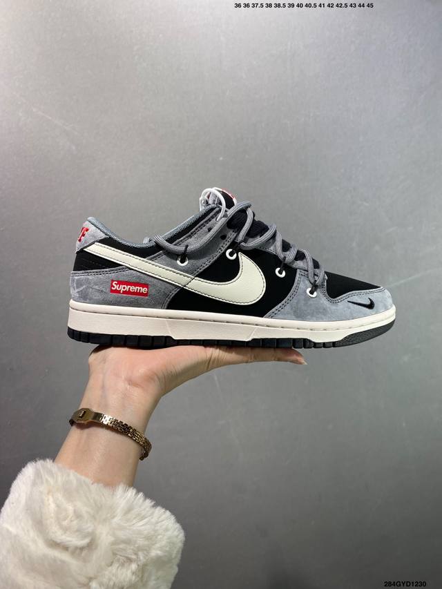 公司级Nk Dunk Low Retro ”Diy高端定制“ 低帮休闲运动板鞋 原装头层材料 用料绝不含糊 独家版型蒸餾加工帶來的是更好的视觉和脚感体验 清洁度