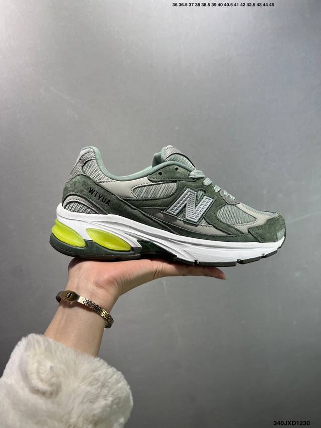 公司级Nb New Balance 2010系列 新百伦经典复古休闲运动板鞋 以Encap中底配以升级版 N-Ergy缓震物料 鞋面则采用特色的柔软麂皮搭以Ne
