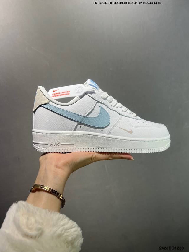 Nike Air Force 1 ‘07 Low 空军一号低帮 运动鞋 休闲鞋 折边针车 工艺难度大 原楦头原纸板 原装鞋盒 定制五金配件 内置全掌气垫 原厂鞋