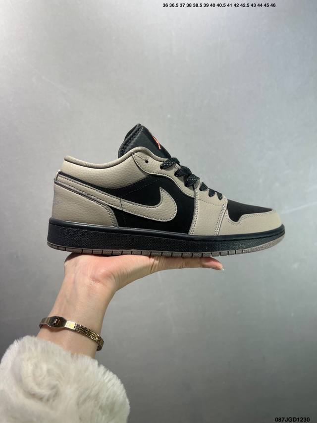 Nike Air Jordan 1 Low Aj1乔1低帮休闲板鞋 同步官方配色 市场唯一独家头层皮打造 原鞋原档案开发 原厂皮料 原档冲孔鞋头 正确满胶鞋垫