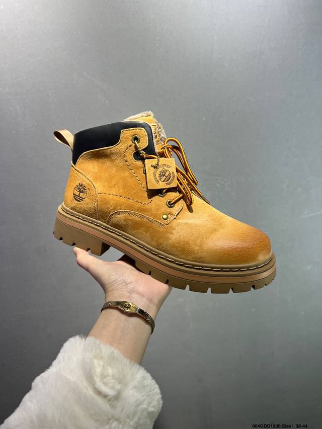 特价福利Timberland添柏岚 天伯伦 秋冬新品 毛绒内里保暖锁热 秋冬必备户外休闲大黄靴系列#广东大厂品质 原盒原包装 时尚潮流搭配 面料采用意大利顶级磨