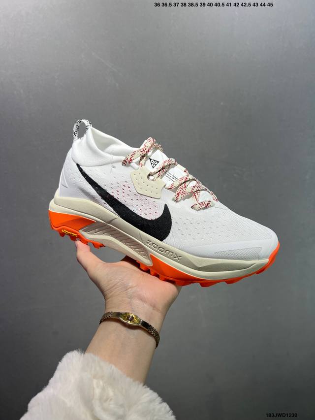 公司级Nike Acg Zegama Trail 2运动户外百搭 织物减震防滑透气 耐克 低帮 越野跑步鞋 货号:Hv8113-400 尺码:36 36.5 3