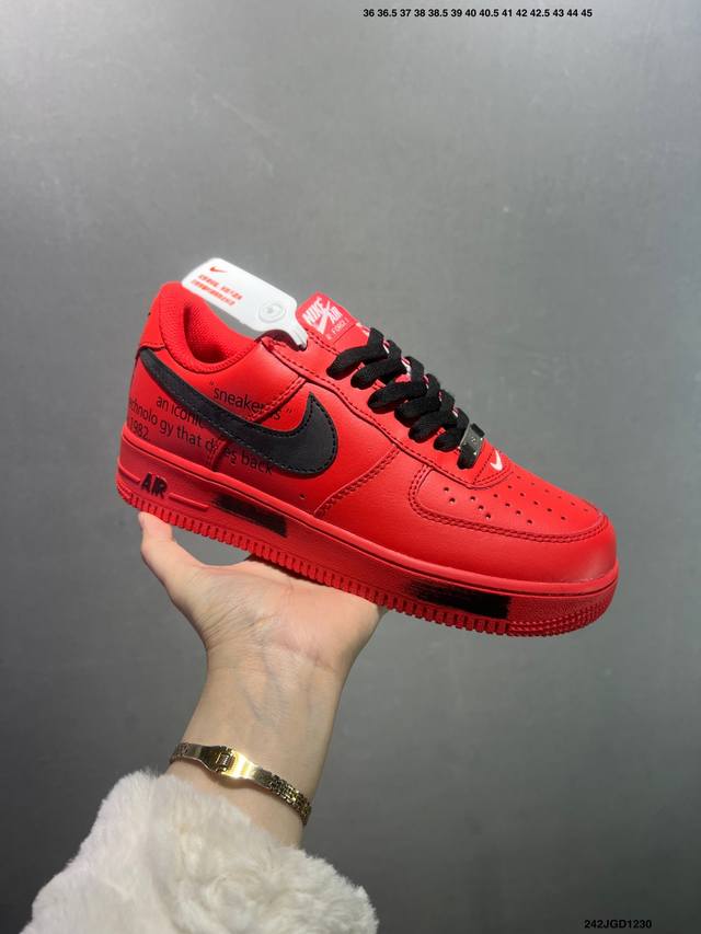 Nike Air Force 1‘07 Low 空军一号低帮休闲板鞋 原楦头原纸板 打造纯正空军版型#专注外贸渠道 全掌内置蜂窝气垫 #原盒配件 原厂中底钢印、