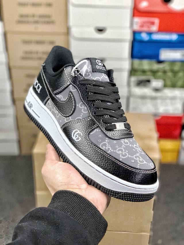 福利特价 #公司级福利 市面原价310版本 Nk Air Force 1’07 定制配色 联名款 空军一号经典低帮休闲百搭板鞋 公司级版本 定制鞋盒 大厂流水作