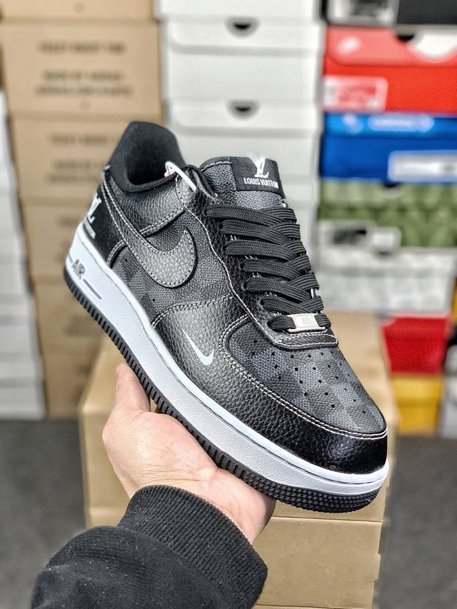 福利特价 #公司级福利 市面原价310版本 Nk Air Force 1’07 定制配色 联名款 空军一号经典低帮休闲百搭板鞋 公司级版本 定制鞋盒 大厂流水作