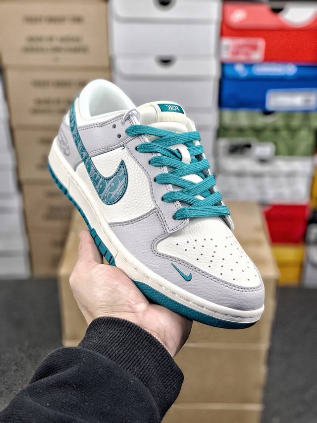 福利特价 原本地 版本 #Nk Sb Dunk Low 定制配色 联名款 复古低帮休闲百搭板鞋 公司级版本 定制鞋盒 大厂流水生产 超高清洁度 皮料切割干净无任