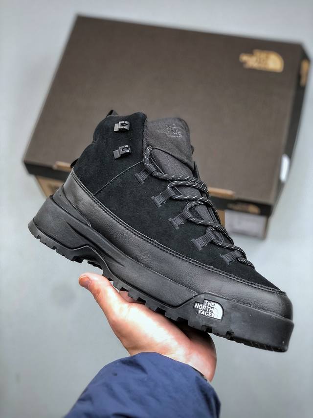 北面The North Face Glenclyffe Urban Boot 舒适耐用防滑支撑 高帮 休闲跑步鞋 鞋底采用Vibram黄金大底 专门为鞋底设计的
