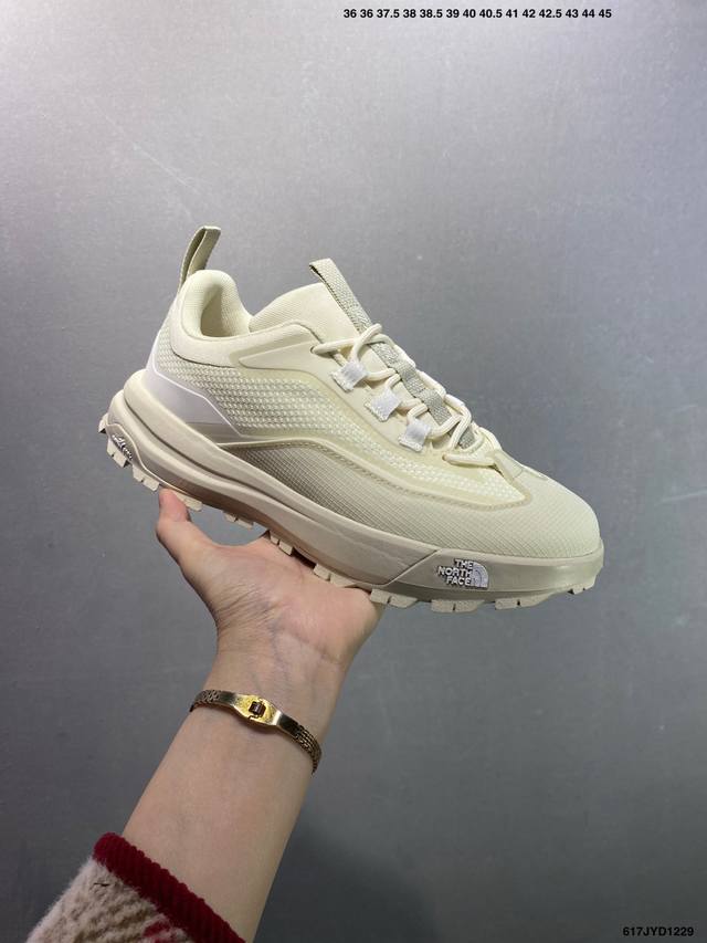 公司级北面The North Face Glenclyffe Low 舒适耐用防滑支撑 低帮 休闲跑步鞋 鞋底采用Vibram黄金大底 专门为鞋底设计的橡胶以出