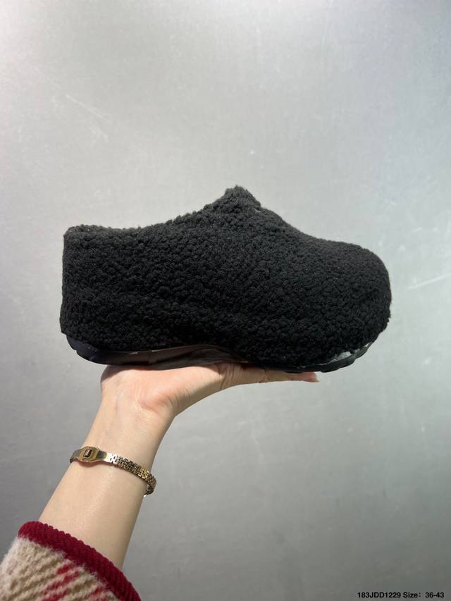 Ad Originals Adifom Stan Smith Mule 防滑耐磨轻便运动凉鞋穆勒厨师鞋 黑色 重金购入原鞋及原档案磨具生产指令开发 鞋头部位凹凸