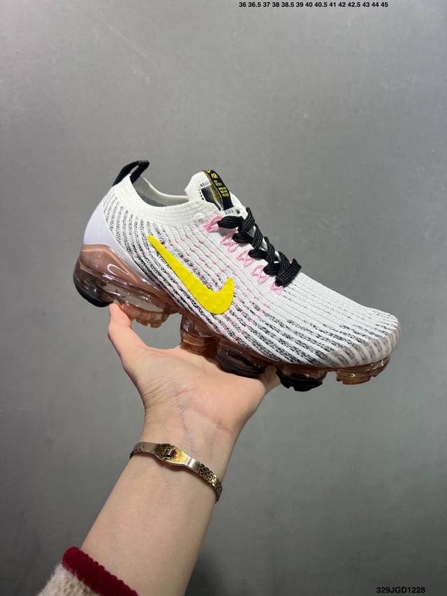 Nike Vapormax 2.0 舒适 低帮跑步鞋 男女同款 货号：Aj6910-103 Size：36 45半 Id：329Jgd1229
