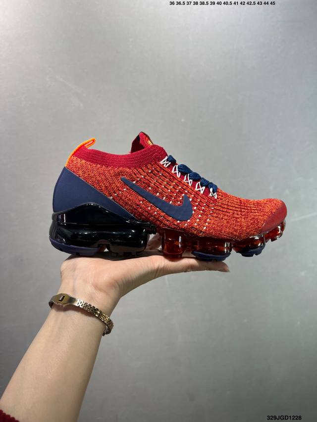 Nike Vapormax 2.0 舒适 低帮跑步鞋 男女同款 货号：Aj6910-103 Size：36 45半 Id：329Jgd1229