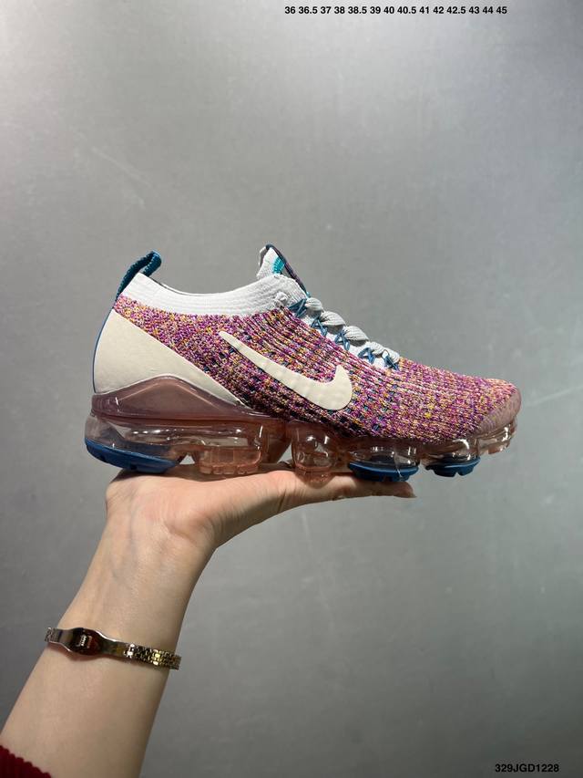 Nike Vapormax 2.0 舒适 低帮跑步鞋 男女同款 货号：Aj6910-103 Size：36 45半 Id：329Jgd1229