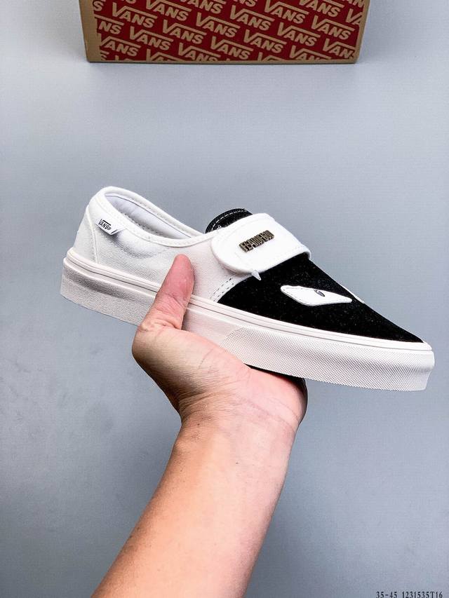 硫化真标！万斯Vans Authentic 44Dx经典安娜海姆低帮休闲滑板鞋 1231535T16