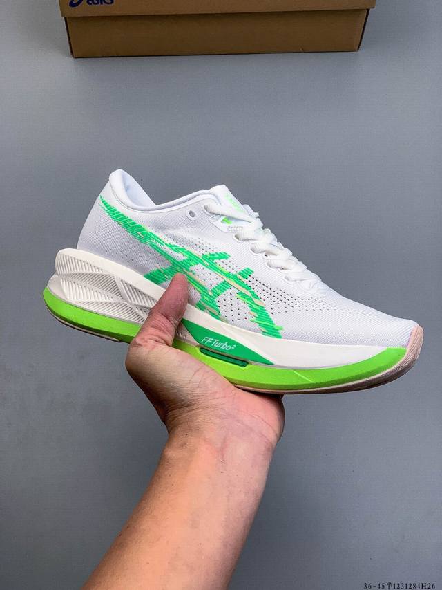 公司级！Asics Sonicblast 亚瑟士 轻量透气缓震休闲低帮系带运动跑步鞋 1231284H26