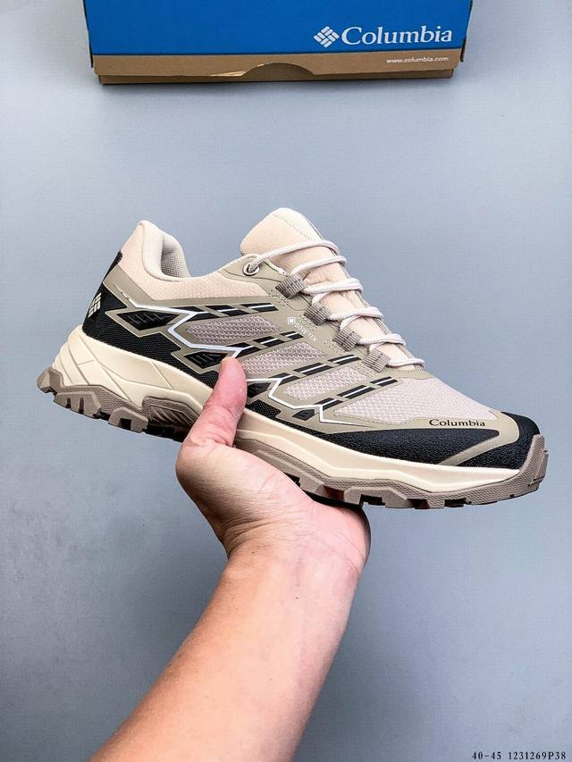 260 公司级！Columbia哥伦比亚 Gore-Tex 覆盖防水 低帮户外登山徒步鞋 特有的独立衬垫 穿着更合脚 带有Gore-Tex防水内衬 提供透气性和