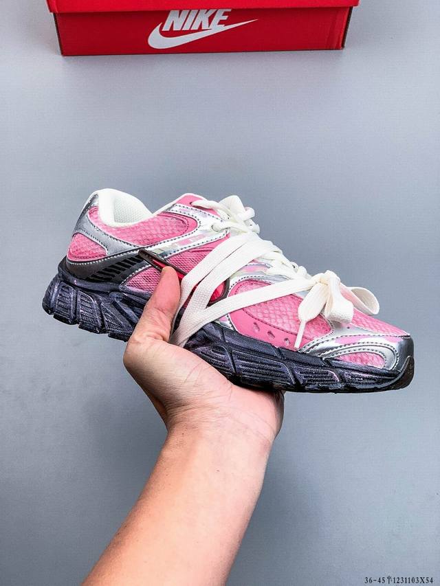 公司级 Nike V5 Rnr ’Diy’定制 Tekno耐克复古潮流百搭休闲运动旅游老爹鞋 原楦原档案开发独立一次发泡轻量高回弹私模 货号:415445-10