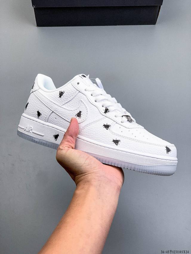 二层真标！耐克Nike Air Force 1 Low 空军一号低帮经典百搭休闲板鞋 1231105X24