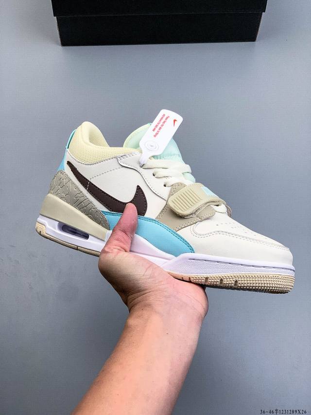乔丹 Jordan Legacy 312 Low 乔312 混合版本低帮休闲运动篮球鞋 1231289X26